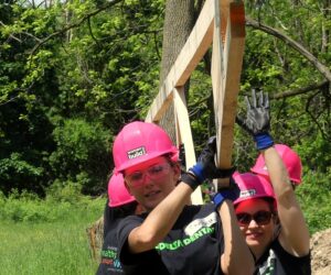 Women Build 2024 volunteers