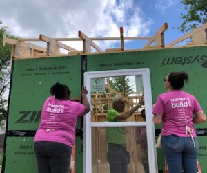 Women Build 2024 volunteers