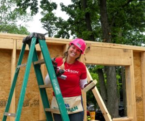 Women Build 2024 volunteers