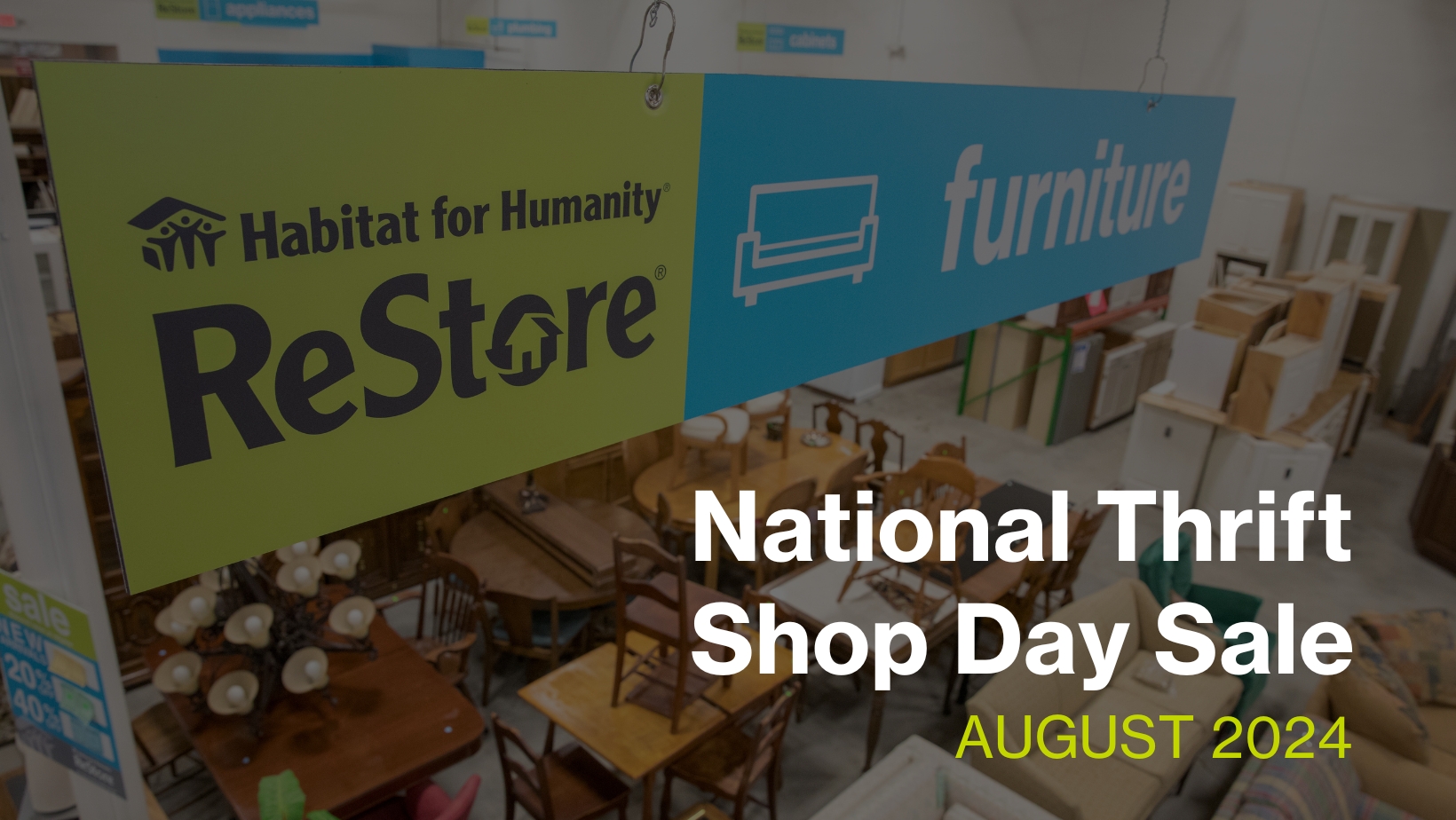 National Thrift Shop Day August 2024 | Promo in the Sidewalk Sale blog