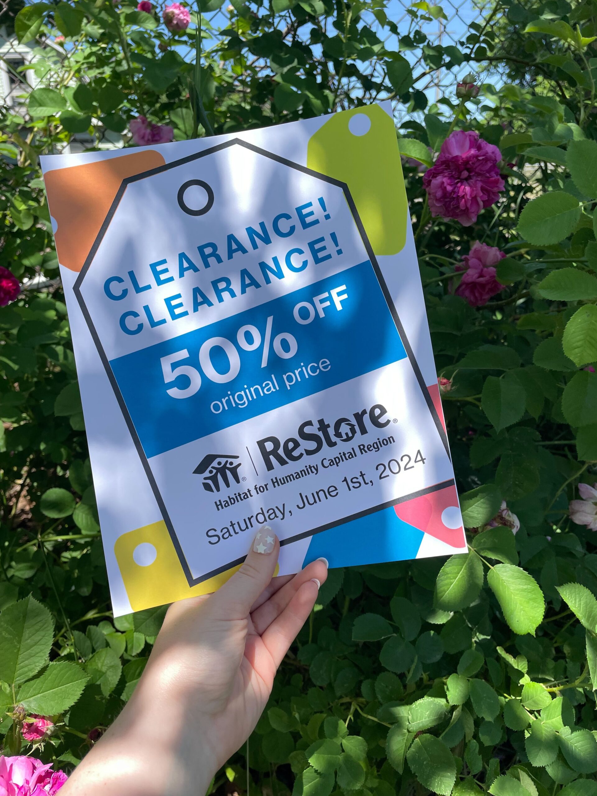 Sidewalk Sales 2024 clearance poster