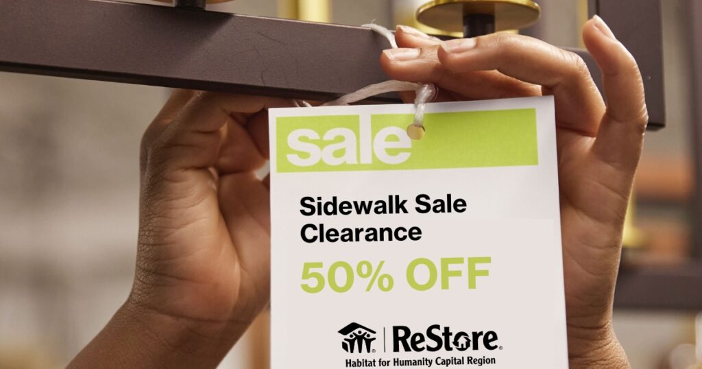 Sidewalk Sales 2024 at the ReStore were a big success!